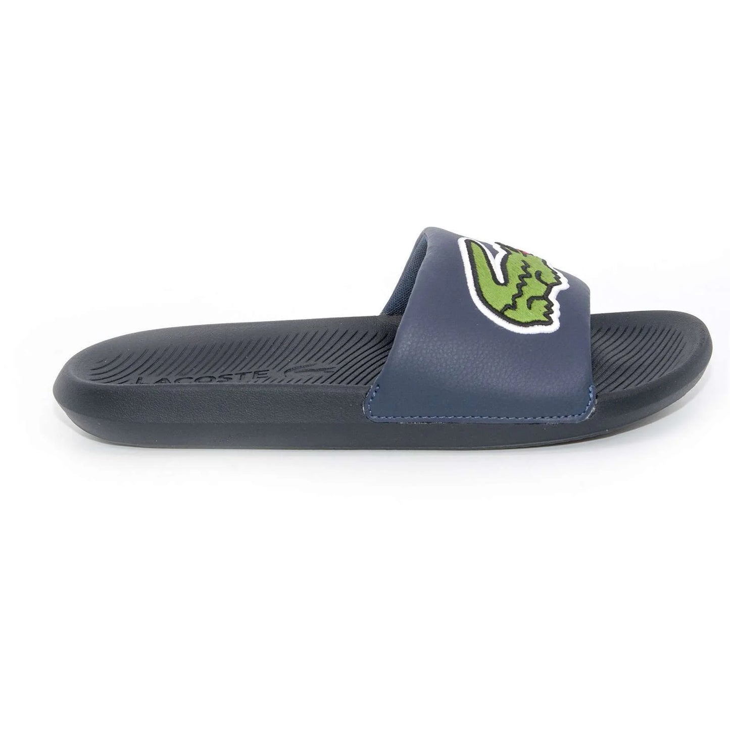 Lacoste Men Croco Slide Bleu