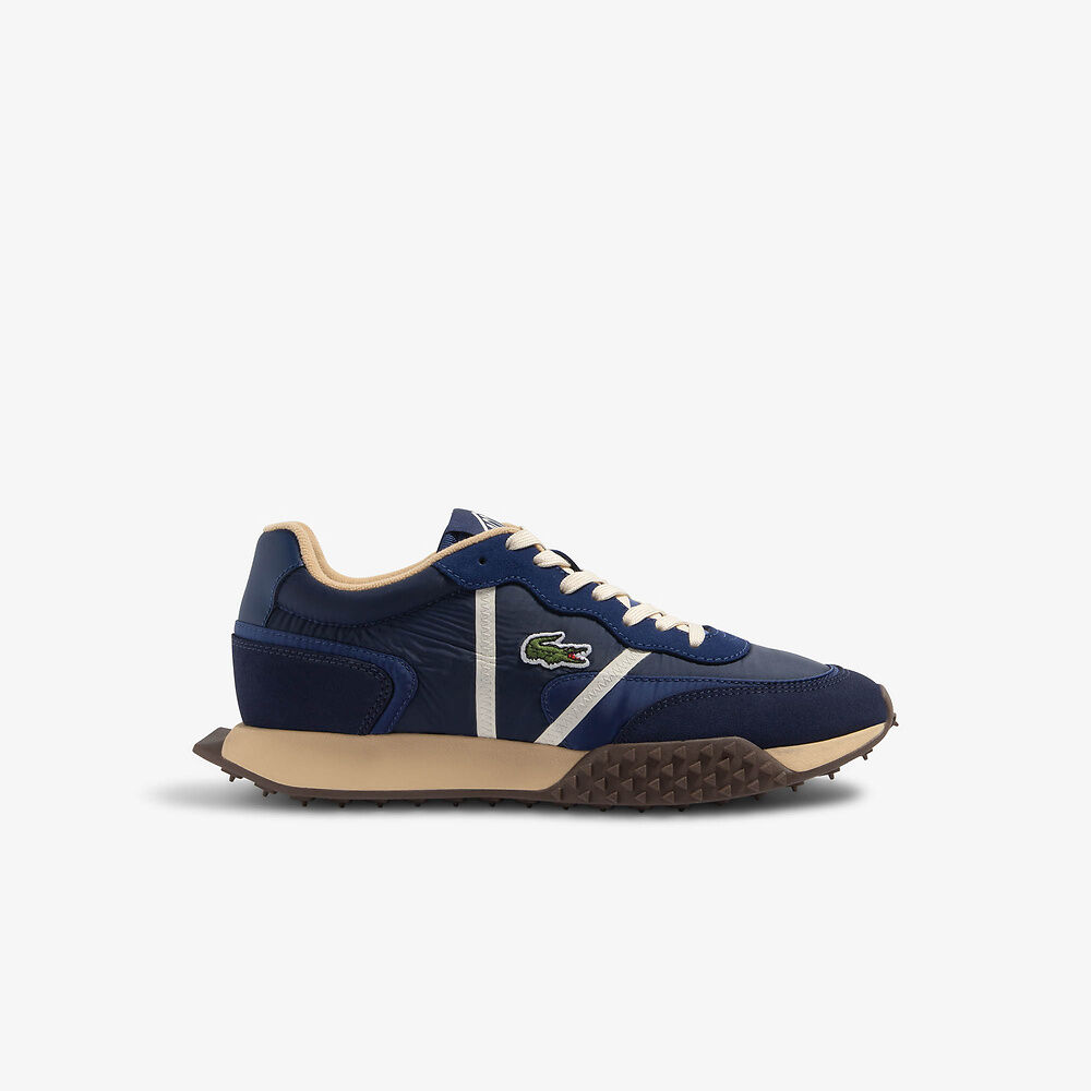 Lacoste Men's Mixed Material L-Spin Deluxe 3.0 Sneakers