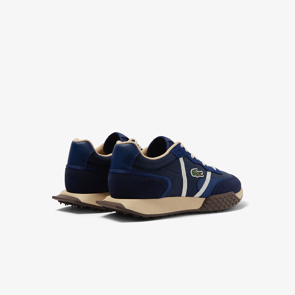 Lacoste Men's Mixed Material L-Spin Deluxe 3.0 Sneakers