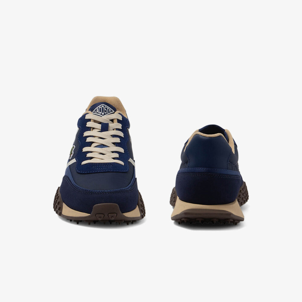 Lacoste Men's Mixed Material L-Spin Deluxe 3.0 Sneakers