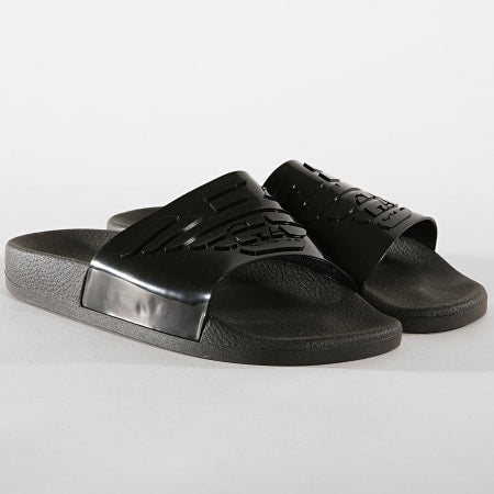 Emporio Armani Slides Noir