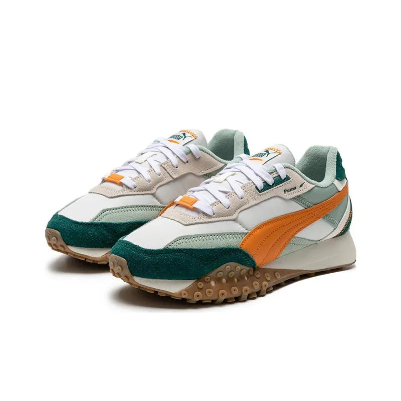 Puma Blktop Rider White Malachite Gray Green