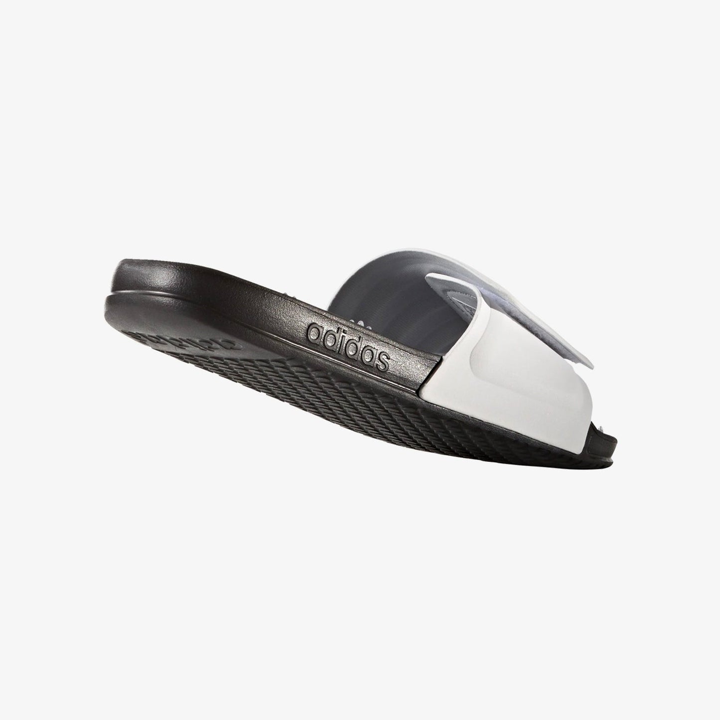 Adidas Grey & Black Adissage 2.0 Striped