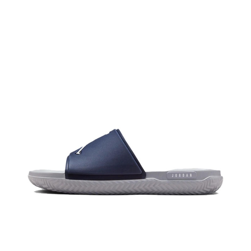 Jordan Jumpman Slides Midnight Navy Cement Grey White Marine Blue/Concrete Gray/White