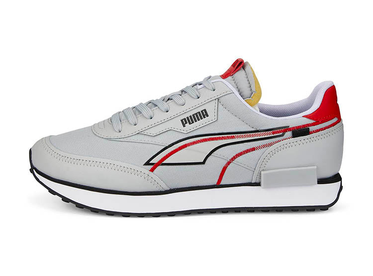 Puma Future Rider white red yellow
