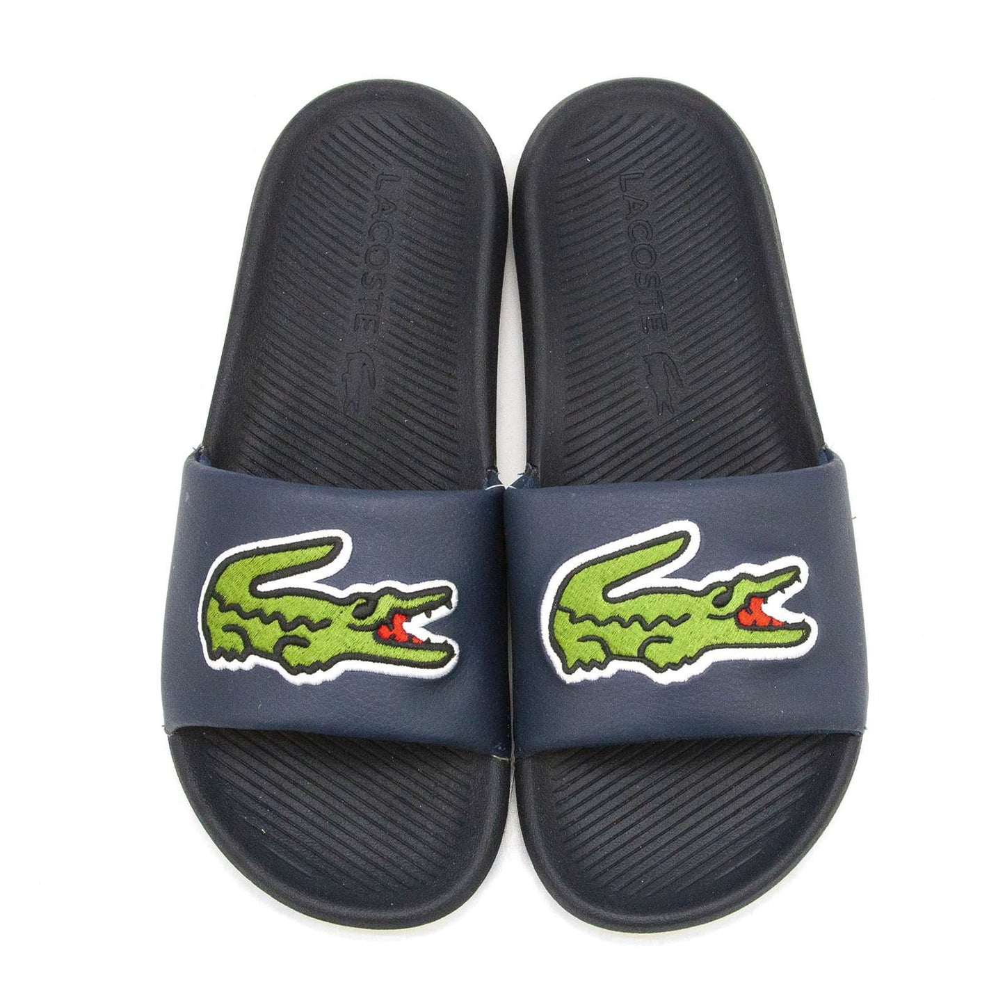 Lacoste Men Croco Slide Bleu
