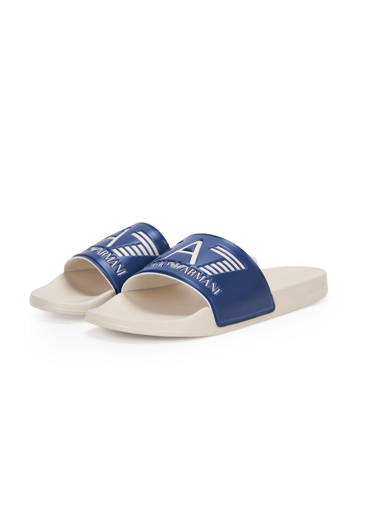 Emporio Armani Slides Bleu