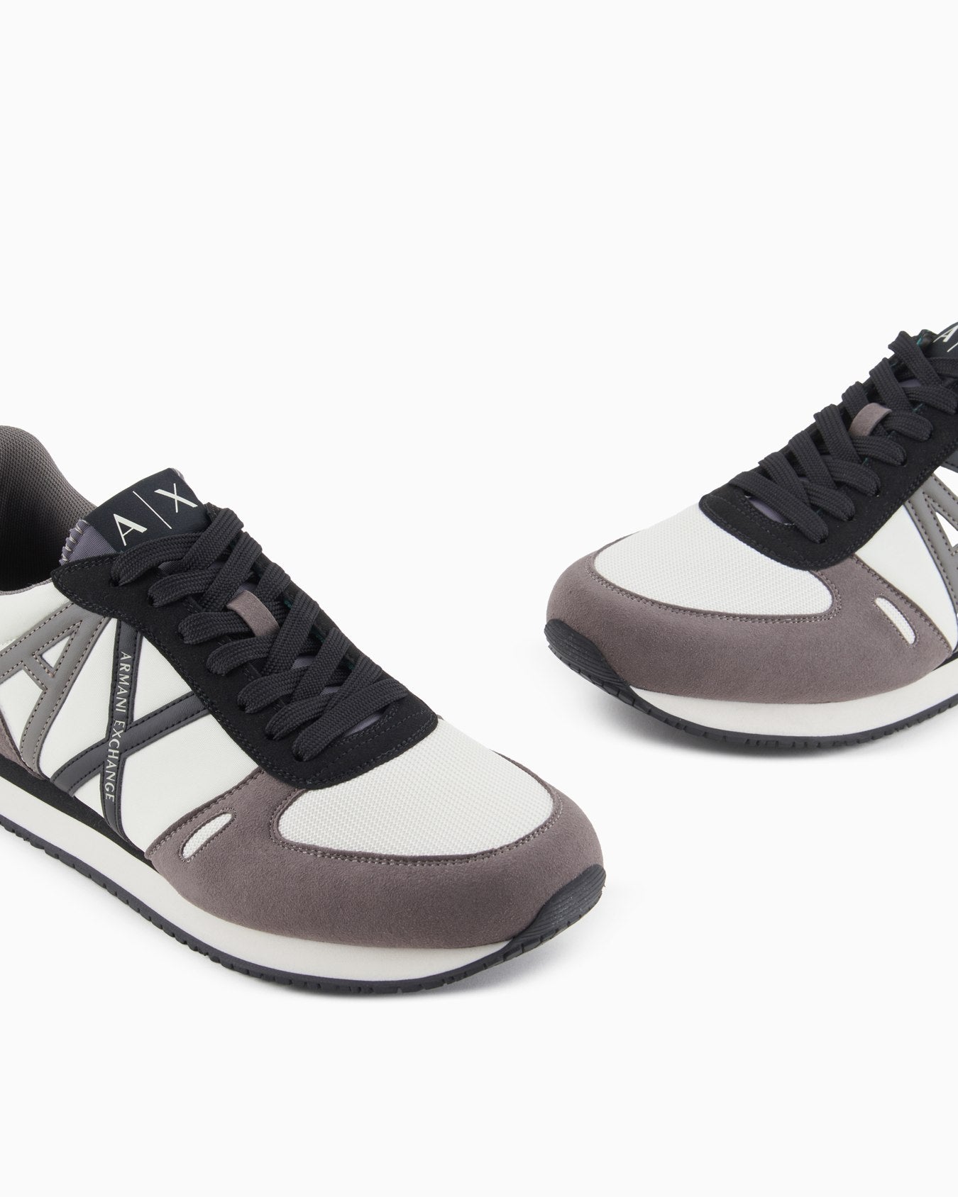 Armani Exchange Sneakers in eco-suede