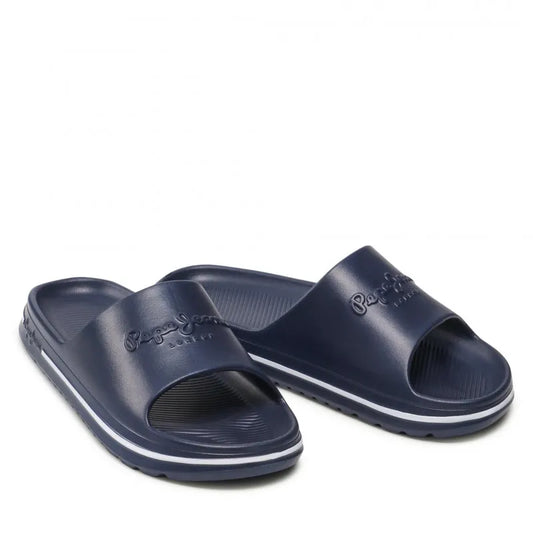Pepe Jeans Men's Slides Navy Blue