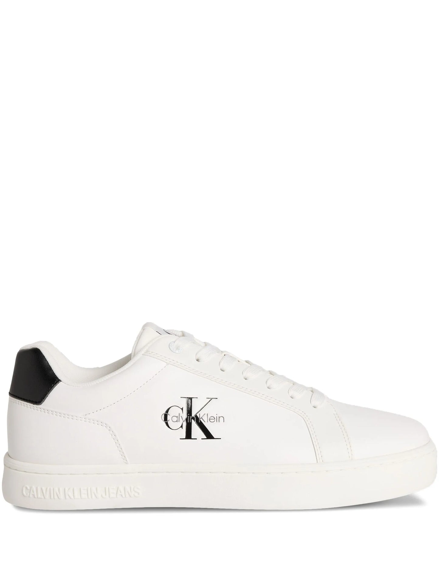 Calvin Klein Jeans Shoes Classic Leather Cupsole blanc