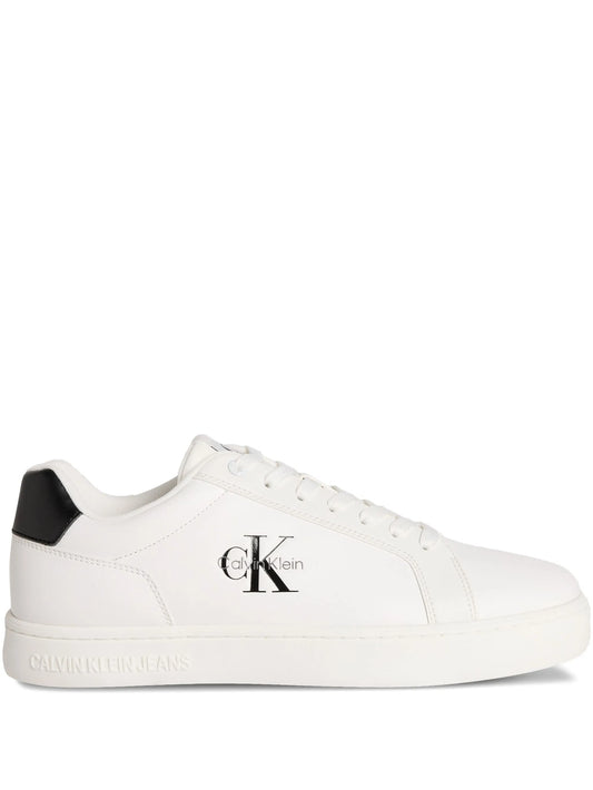 Calvin Klein Jeans Shoes Classic Leather Cupsole blanc