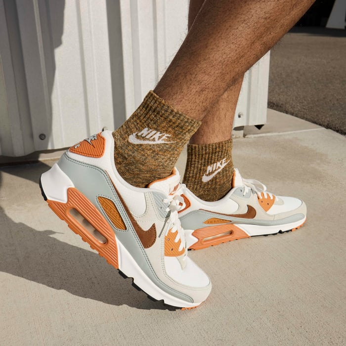nike air max white and tan