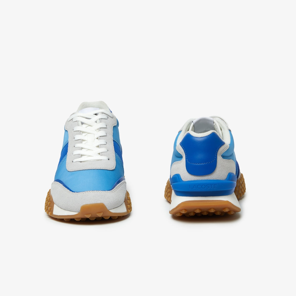 Lacoste L-Spin Deluxe Leather Color Contrast Blue/Navy Sneakers