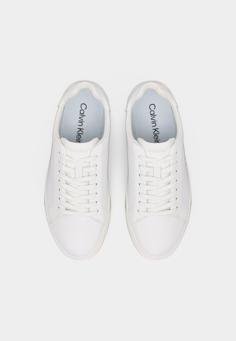 Calvin Klein Jeans Shoes Classic Leather blanc