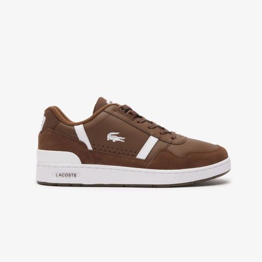 Lacoste T-clip Leather Bicolour Marron
