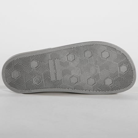 Emporio Armani Slides Argenté