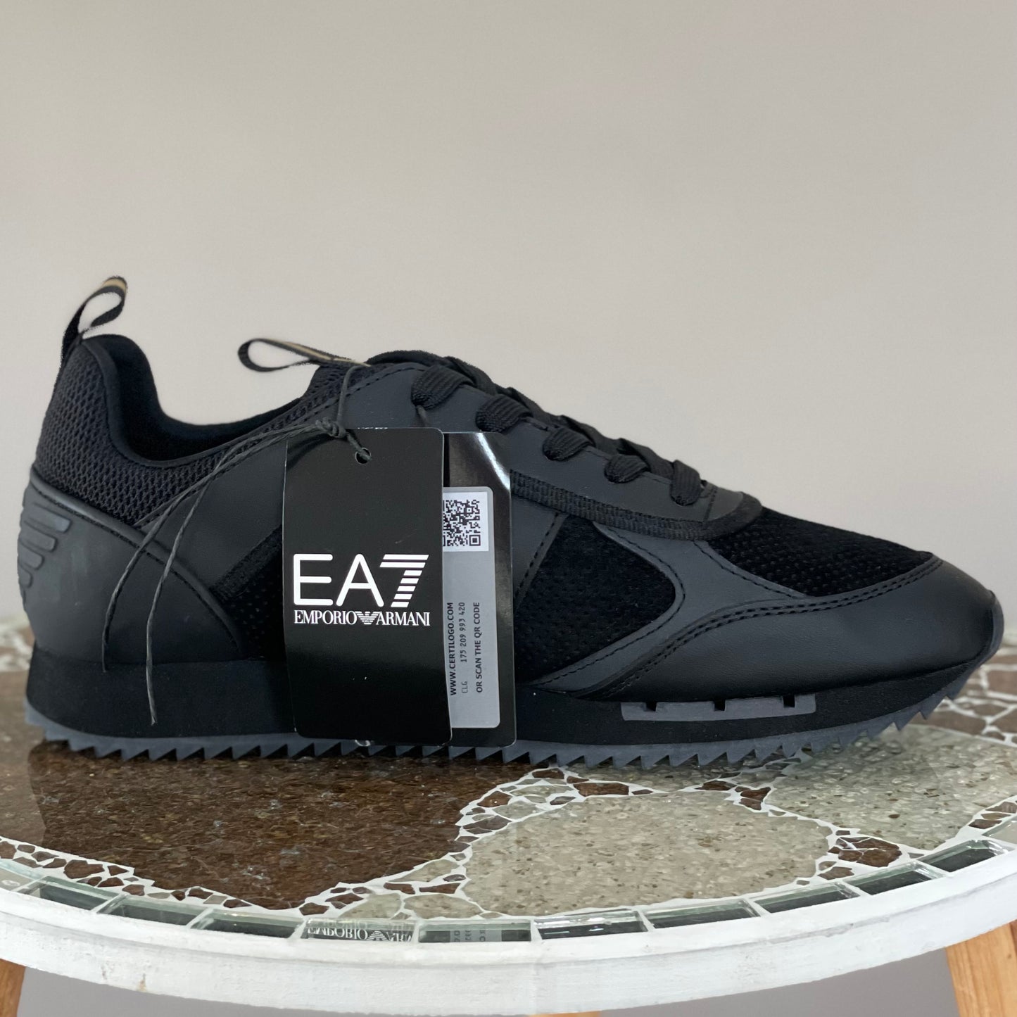 EA7 Emporio Armani Shoes Black/Gold