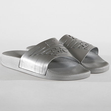 Emporio Armani Slides Argenté