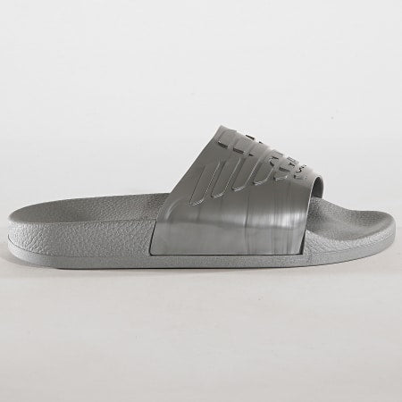 Emporio Armani Slides Argenté