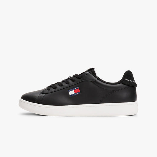 Tommy Hilfiger Leather Archive Court Trainers