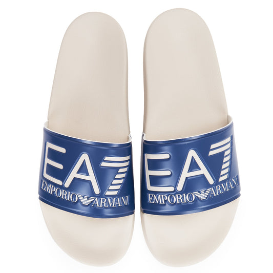 Emporio Armani Slides Bleu